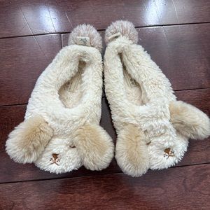 Zara Fluffy Bunny Novelty Slippers Kids Size 30-31 (Approx 12-13)